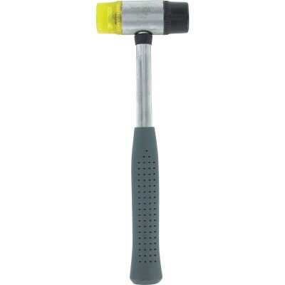 Great Neck 8 Oz. Plastic/Rubber Mallet with Tubular Steel Handle
