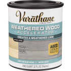 Varathane Weathered Wood Accelerator Stain, Gray, 1 Qt. Image 1