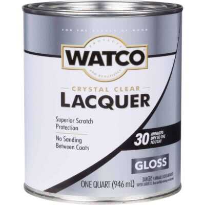 Watco Clear Gloss Quart 87 Sq. Ft./Qt. Lacquer